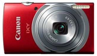 Canon Digital Camera IXY 130 about 16MP 8 times optical zoom IXY130 (Gray) - International Version