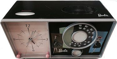 Retro Barbie Nostalgia AM/FM Alarm Clock Radio