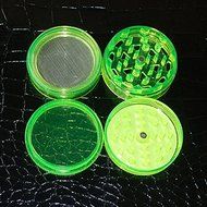 New 2" Leaf Herbal Herb Tobacco Grinder Smoke Spice Crusher Hand Muller 4 Layer