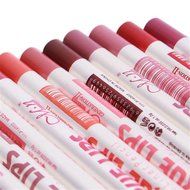 OrliverHL 12 Colors/Set Professional Waterproof Lipliner Makeup Cosmetic Pencil N3