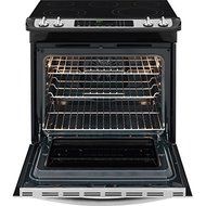 Frigidaire FGES3065PF Gallery 30" Stainless Steel Electric Slide-In Smoothtop Range - Convection N2
