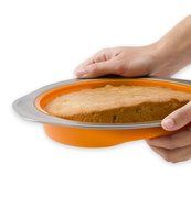 reuseit Easy Bake, Non stick, Oven safe, 100% BPA-free, Stainless steel and Food grade Silicone Round Cake Pan...