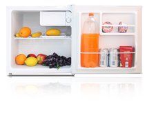 BestAppliance White 1.6 Cubic Feet Compact Single Reversible Door Refrigerator and Freezer