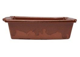 Costa del Sol Handmade Ceramic Terracotta Rectangle Baking Dish, Rust N2