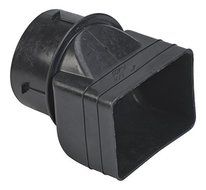 Mutual Industries 0465-0-0 Downspout Adapter, 3 x 4 x 4 by Mutual Industries