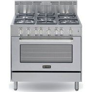 Verona VEFSGG365SS 36&quot; Freestanding Gas Range with 5 Sealed Burners in Stainless Steel