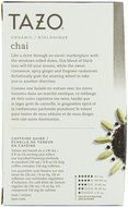 Tazo Tazo Chai Filter Bag Tea, 24-Count Packages (Pack of 6) N6