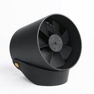 VH Ultra-Quiet USB Powered Portable Desk Fan, Touch Switch with Smart Sensor (Black) N3