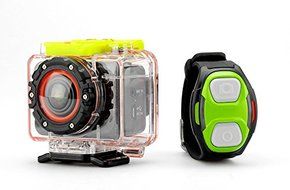 Full HD Sports Camera &#039;Scope&#039; - 30FPS, 1080p, Wi-Fi, Wrist Strap Remote, Mobile App, 170 Degree Lens, IP68 N2