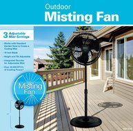 Holmes Outdoor Misting Fan with 3 Speed Settings N12