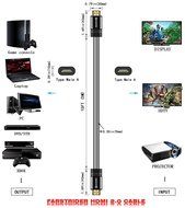 FARSTRIDER HDMI Cable 2.0 Ultra High Speed 12 Feet (3.6 Meters), Supports Ethernet, 4k, 2160P, 3D, CL3, 26AWG,... N7
