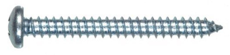 The Hillman Group 80020 6-Inch x 1-1/4-Inch Pan Head Phillips Sheet Metal Screw, 100-Pack by The Hillman Group
