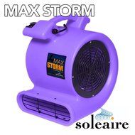 Max Storm Purple 2550 CFM Durable Lightweight Carpet Drying Fan Blower Air Mover Draw Low Amps Move Large Volumes... N4
