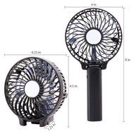 DOIOWN Handheld Portable Table Mini Fan Battery Rechargeable (Blue) N18