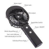 DOIOWN Handheld Portable Table Mini Fan Battery Rechargeable (Blue) N20