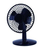 SENPAIC Oscillating Fan Desk Table USB Fan ( USB or Battery Powered ,2 Speed,Quietness)(Black)