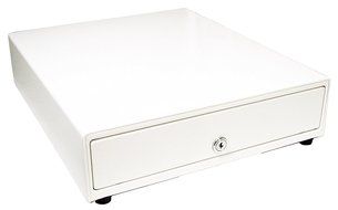 APG VP554A-AW1416 Vasario Series Standard-Duty Cash Drawer with USB PRO Interface, Painted Front, 13.8" x 16.3...