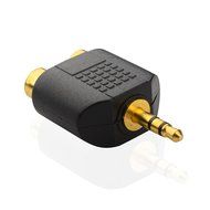 Cable Matters 5-Pack, Gold Plated 3-RCA Coupler N51