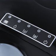 Della Portable Ice Maker, Produces up to 26 lbs. of Ice Daily, 2-Size (Black) N5