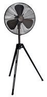 Hunter 90440 16" RETRO Tripod Stand Fan with Onyx Copper / Black Finish N2