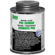 Oatey 31020 PVC Medium Cement, Clear, 32-Ounce by Oatey