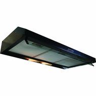 Yosemite Home Decor BWRS36B Builder Series Undercabinet Hood, 36-Inch, Black