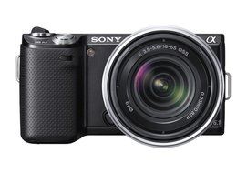 Sony NEX-5N 16.1 MP Mirrorless Digital Camera with Touchscreen - Body Only (Black)