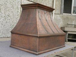 MCM3 Wall Mounted Copper Range Hood 36" L x 24" W (front to back) x 30"H