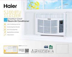Haier ESA405P Energy Star Window Air Conditioner, 5100 BTU N3