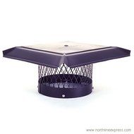 10'' Round Homesaver Pro Galvanized Chimney Cap N2