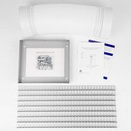 AKDY 30" Stainless Steel Island Mount Dual LED Touch Control Panel Kitchen Ductless Range Hood w/ Remote AZ-B02...