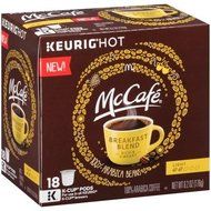McCafe Breakfast Blend Coffee Keurig K-Cups 18 Pack