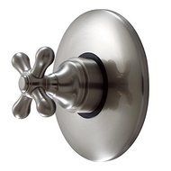 Kingston Brass KB3008AX Vintage Volume Control, 5-1/2-Inch, Satin Nickel by Kingston Brass