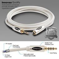 AUX Audio Cable, INNOVAA Universal Stereo Audio Male to Female 3.5mm AUX Cable - 15 Feet N10