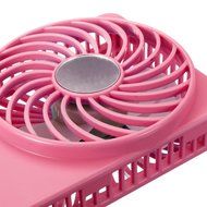 ELEGIANT Hand-held USB Rechargable 3 Speeds Portable Mini USB Summer Cooling Fan Personal Pocket Fan blue N19