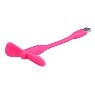 AMA(TM) Portable Flexible Mini USB Cooling Fan Air Conditioner Cooler for Laptop Computer (Hot Pink) N19