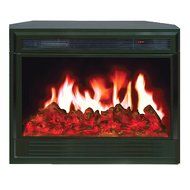 Yosemite Home Decor DF-EFP955B Hardy Electric Insert, Black