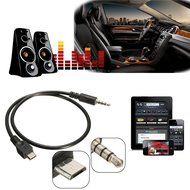 CGTime Micro-USB to 3.5mm Audio Car AUX Cable for Samsung Galaxy S3 i9300 S2 i9100 i9220 (1.64Feet = 0.5Meter,... N5