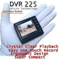 DVR 225 + Varifocal Helmet Camera - Digital Recorder with Extreme Military &amp; Sport Cam - Change angle of view.