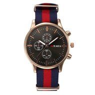 AutumnFall&reg; Luxury Lady Watches Classics Canvas Band Analog Watch Quartz Wrist Watches Gift (E)