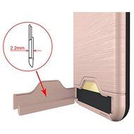 iPhone 7 Plus Case,iPhone 7 Plus Hybrid Case,MT Mall Hybrid Slim Fit Dual Layer Hybrid Case Brushed Metal Design... N2