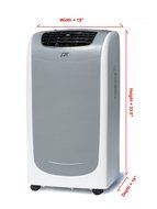 SPT 13,000BTU Dual-Hose Portable AC N2