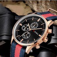 AutumnFall&reg; Luxury Lady Watches Classics Canvas Band Analog Watch Quartz Wrist Watches Gift (E) N6