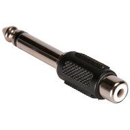 WOVTE RCA Stereo Jack to 6.35mm Mono Plug TS Adaptor Pack of 4 N5