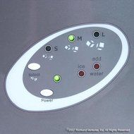 Edgestar IP210TI Titanium Portable Ice Maker, Gray N2