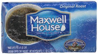 Maxwell House Ground Coffee Canister, Wake Up Roast, 30.65 Ounce N64