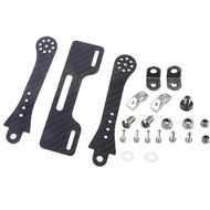 SODIAL(R) Carbon Fiber FPV Monitor Mount Holder/Display Mounting Bracket for Transmitter N3