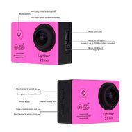 Lightdow LD6000 WiFi 1080P HD Sports Action Camera Bundle with DSP:Novatek NT96655 Chip, 2.0-Inch LTPS LCD, 170... N3