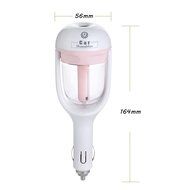 IPUIS Car Air Humidifier with USB Changer Port Aromatherapy Essential Oil Aroma Diffuser Air Purify Car charger... N28