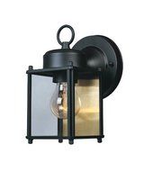 Designers Fountain 1161-BK Value Collection Wall Lanterns (6 Piece), Black by Designers Fountain